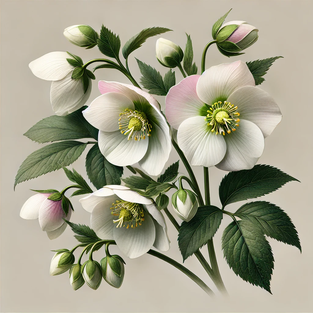 クリスマスローズ（Christmas Rose／Helleborus）