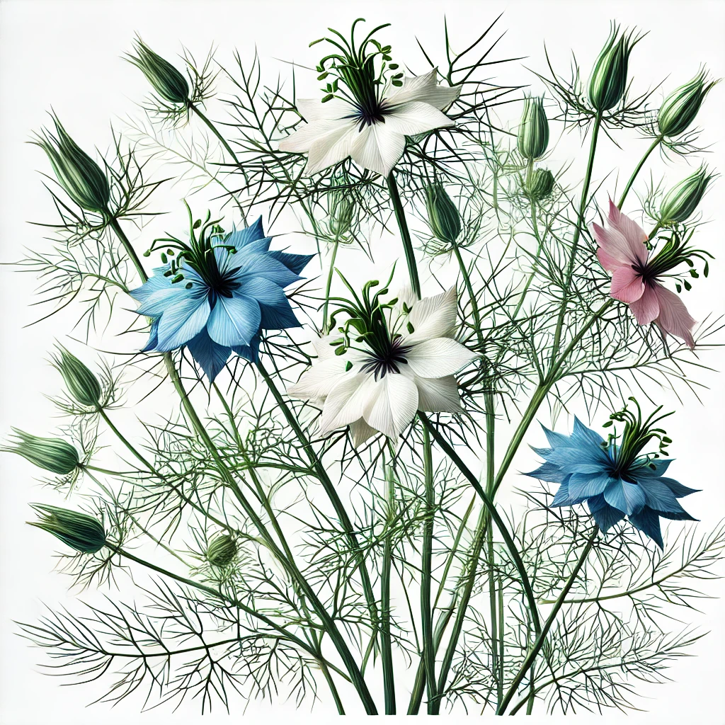 ニゲラ（Nigella／クロタネソウ）