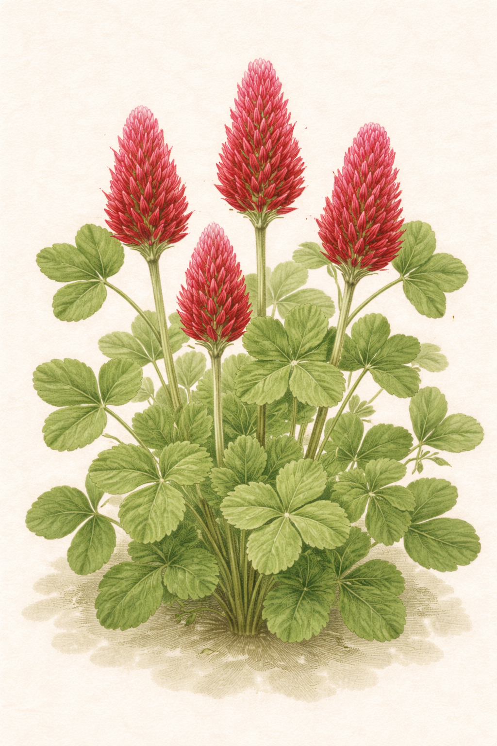 ストロベリーキャンドル（Trifolium incarnatum）