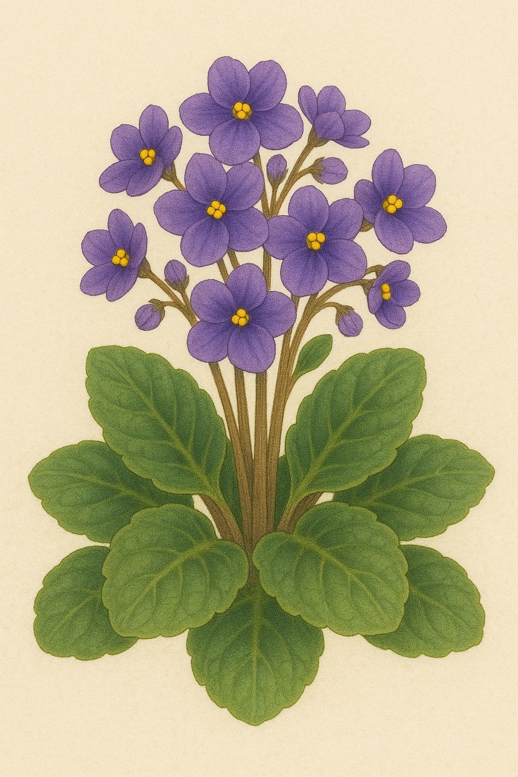 セントポーリア（Saintpaulia）