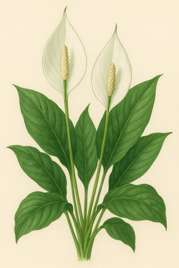 スパティフィラム（Spathiphyllum）