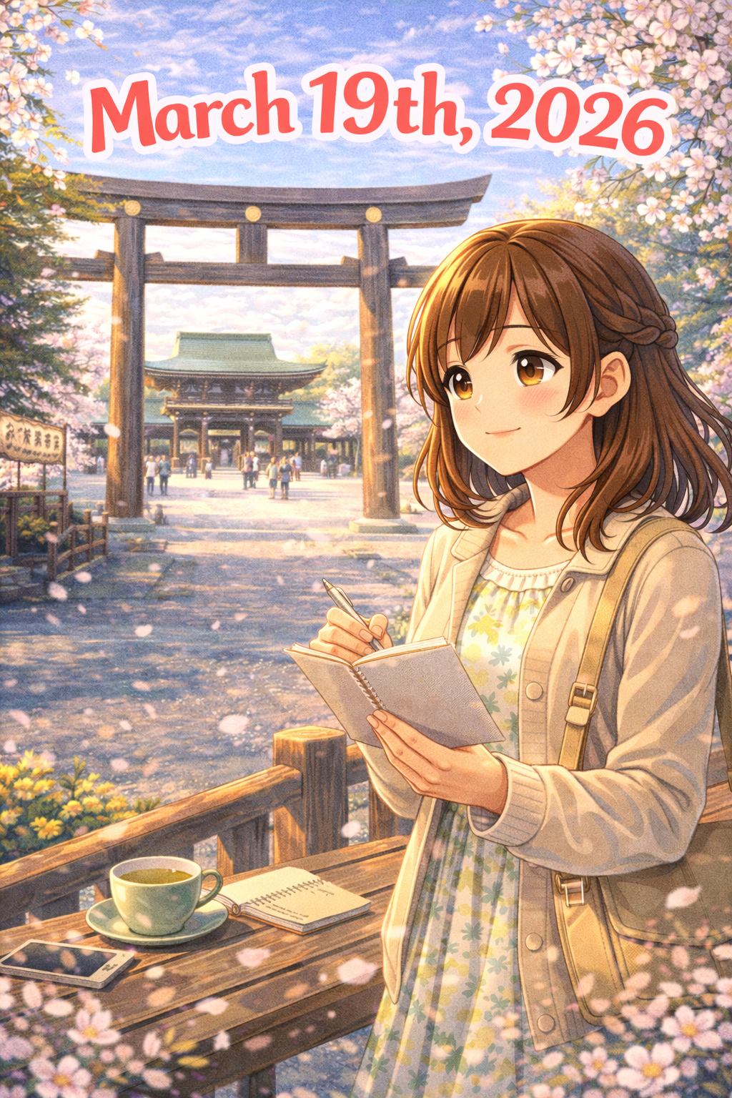 🌸📖 2026年3月19日（木）のご挨拶 📖🌸