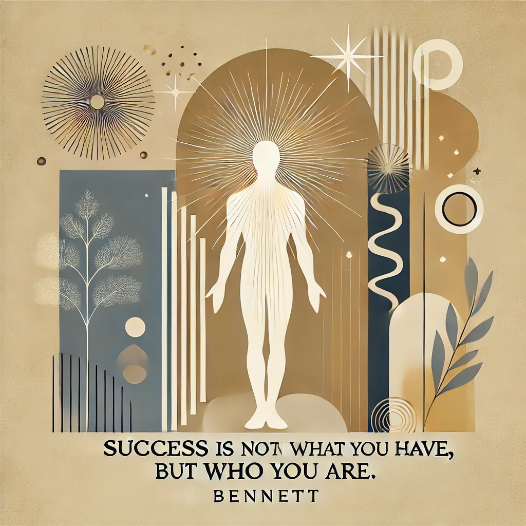 成功は所有物ではなく人間性にある