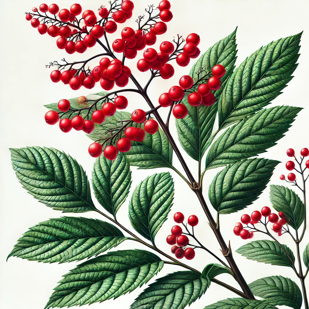 センリョウ（千両／Sarcandra glabra）