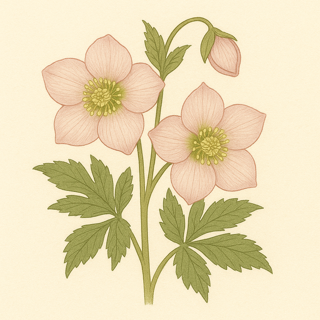 クリスマスローズ（Christmas Rose／Helleborus）