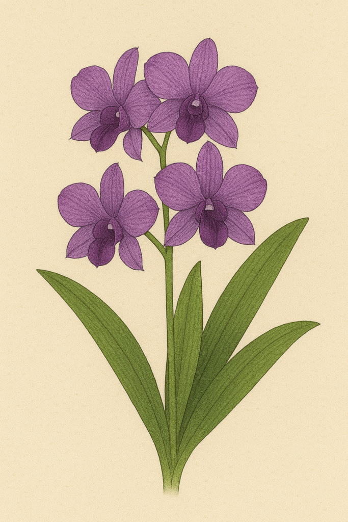 デンファレ(Dendrobium phalaenopsis)