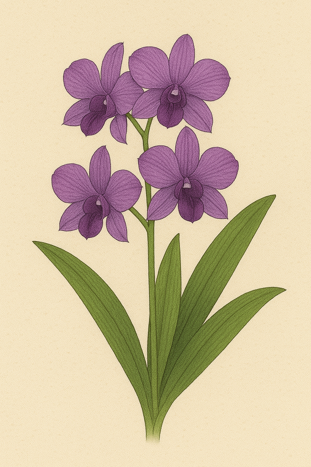 デンファレ(Dendrobium phalaenopsis)