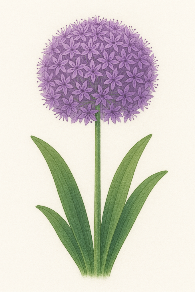 アリウム（Allium／Allium giganteum など）