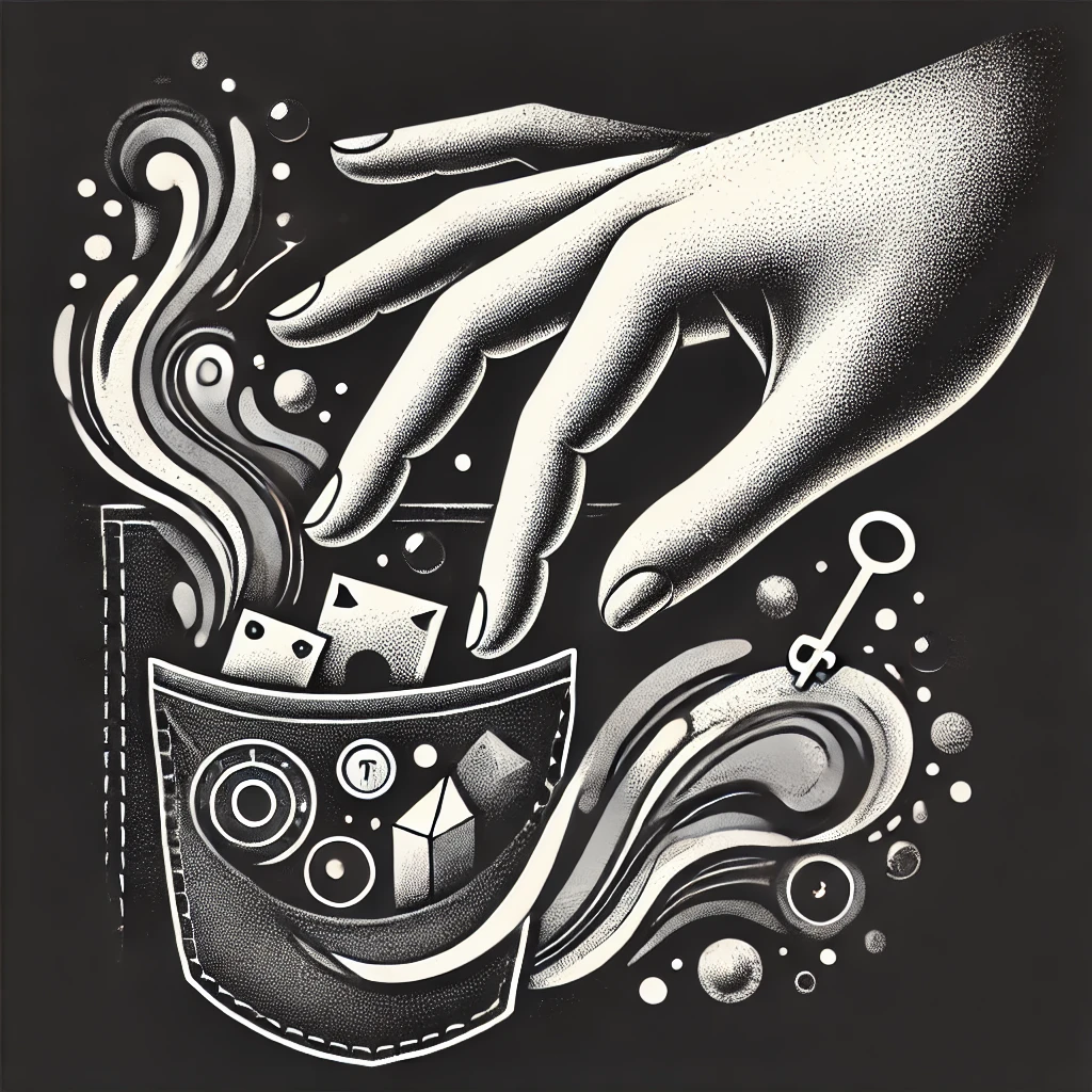 「ポケットの記憶」―指先が感じた感触を言葉にしてみよう