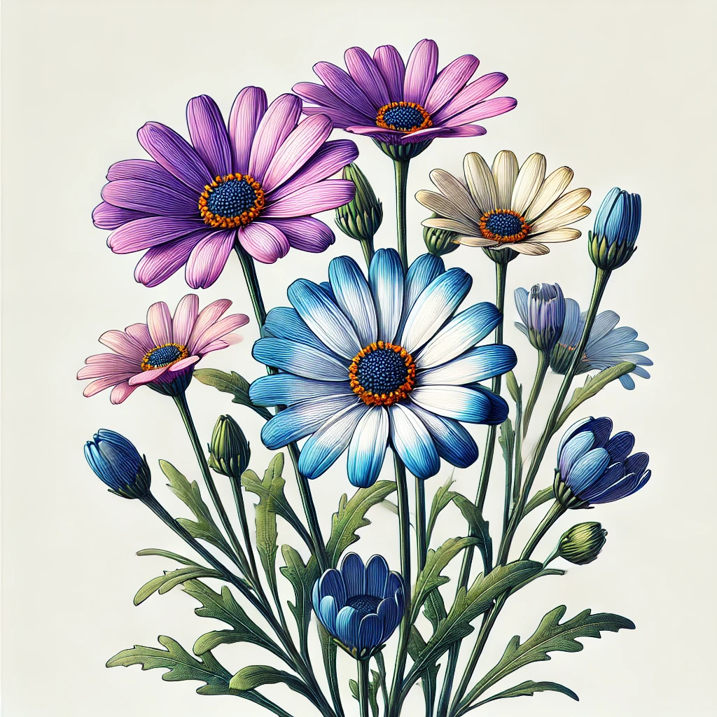 サイネリア（Cineraria／Pericallis × hybrida）