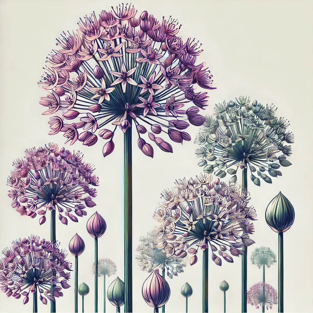 アリウム(Allium/Allium giganteum など)