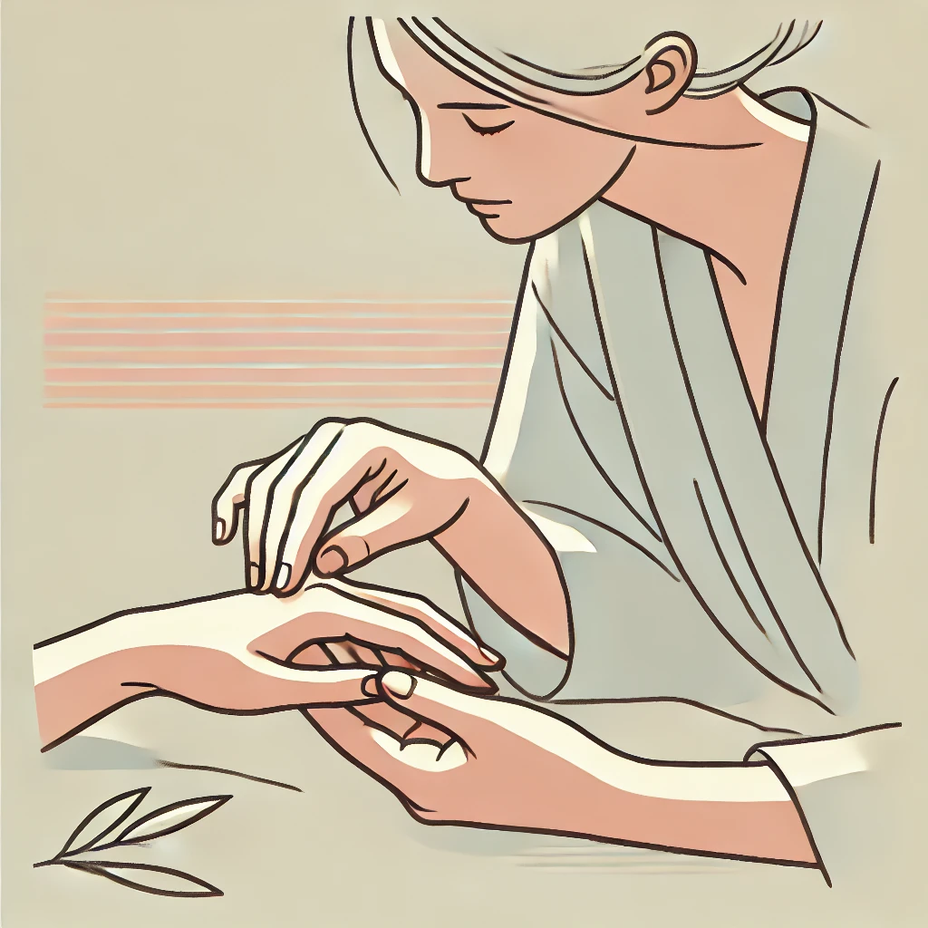 ハンドマッサージで心と体を癒やす