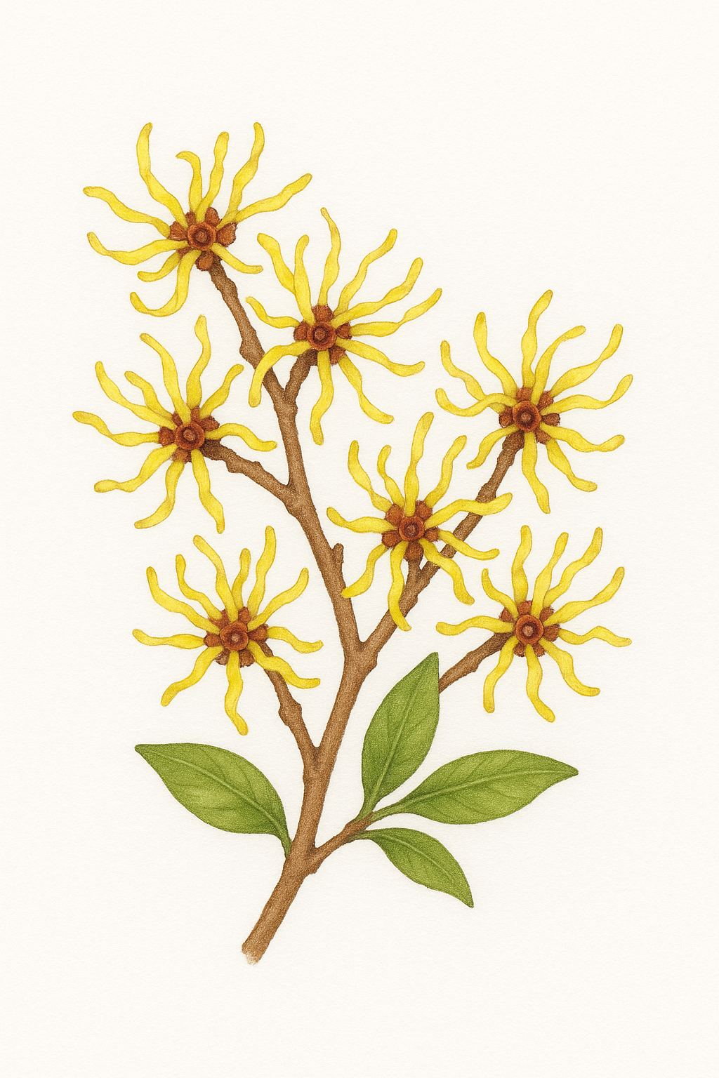 マンサク（満作／金縷梅／Hamamelis japonica）