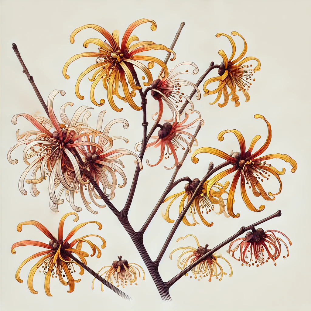 マンサク（満作／金縷梅／Hamamelis japonica）