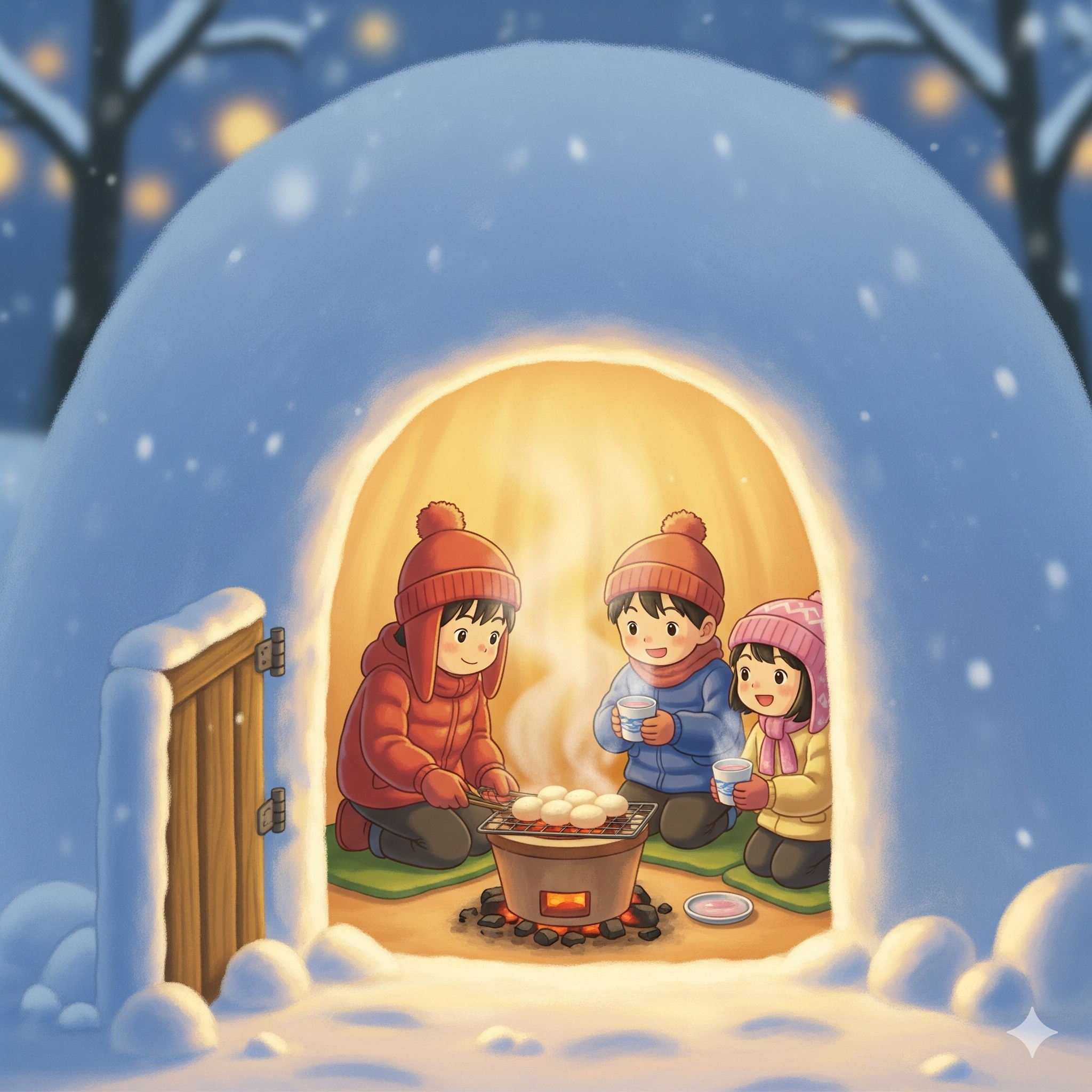 秋田県・横手市――かまくらの温かい灯り