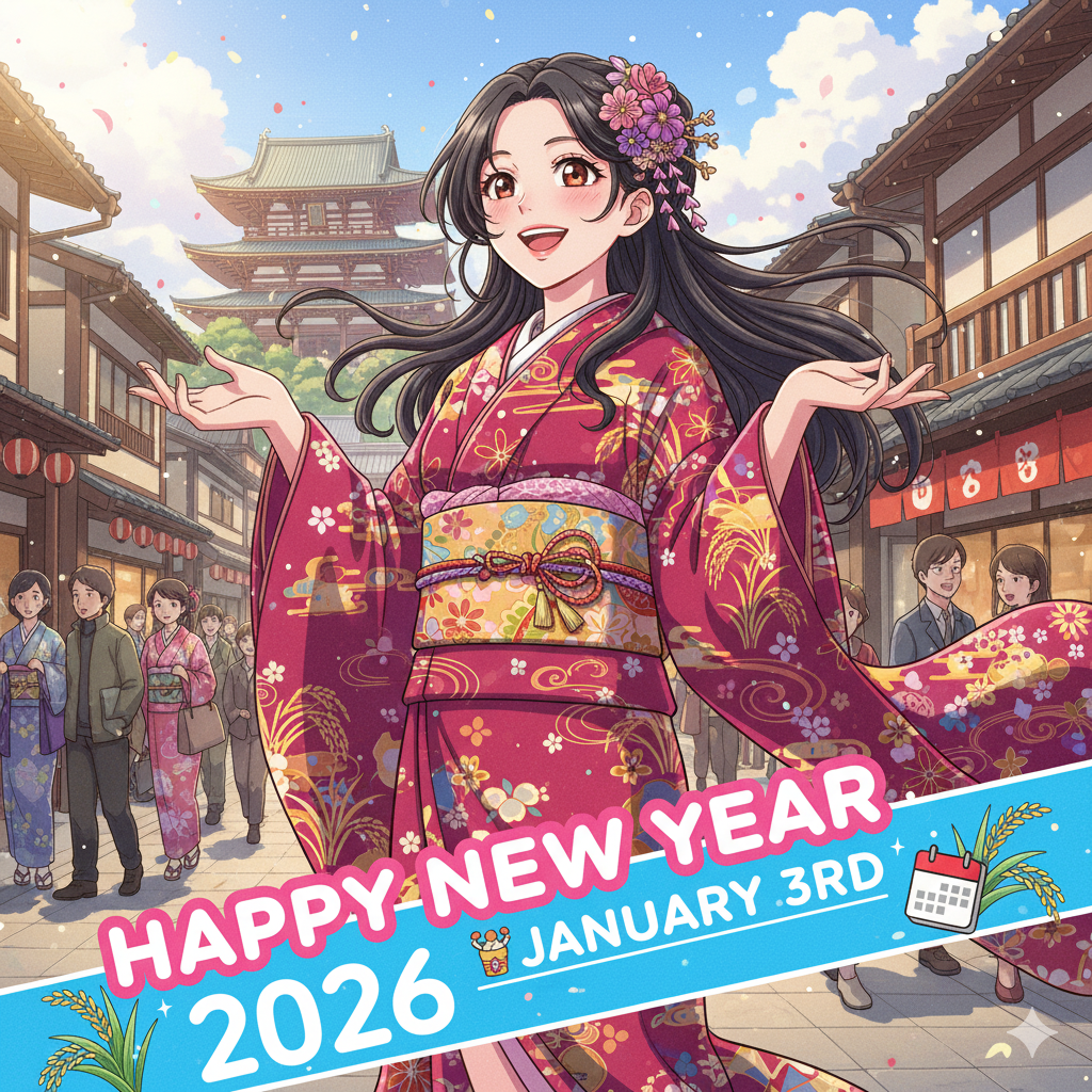 2026年1月3日（土）：今日は何の日