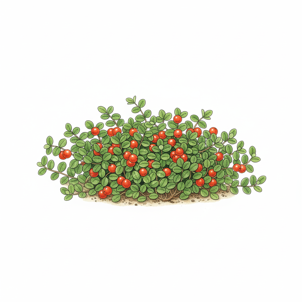 コケサンゴ（Nertera granadensis）