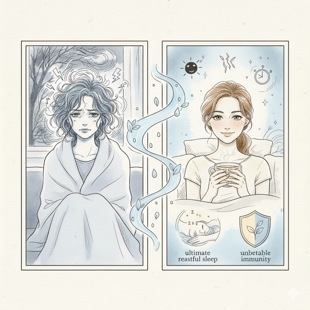 自律神経を整える夜間ルーティン