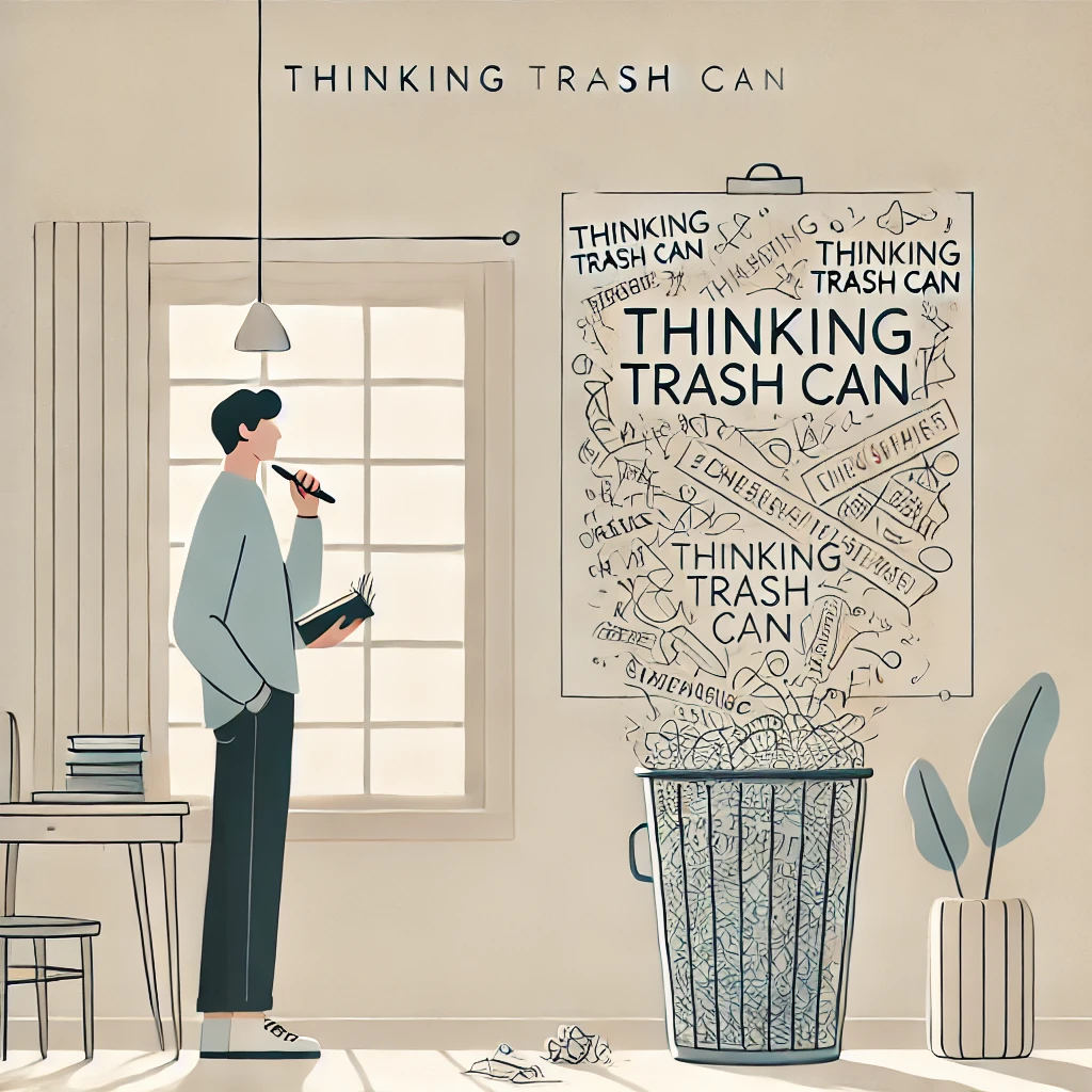 思考の渋滞を一掃！「思考のゴミ箱」メモ術で脳をクリアに🌪️🧠✨