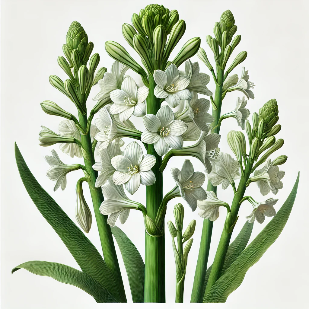 チューベローズ（Polianthes tuberosa）