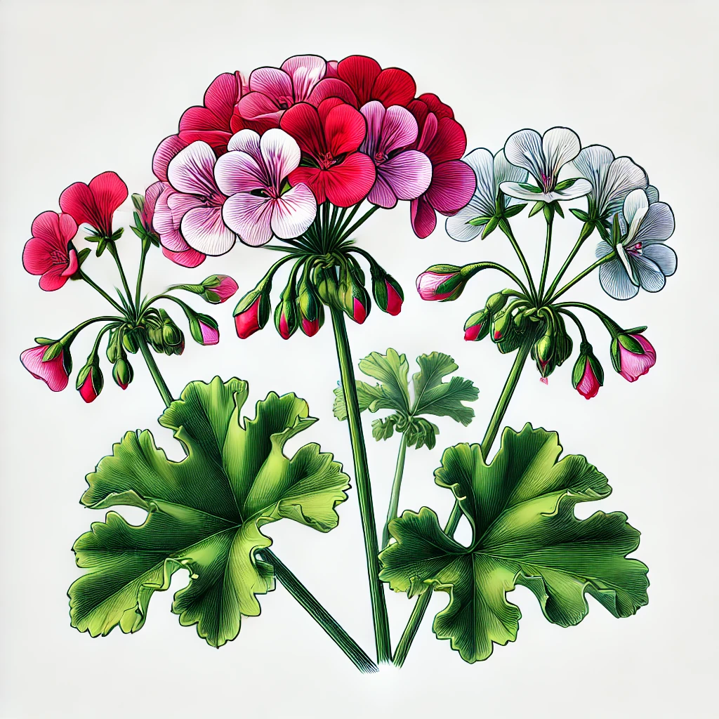 ゼラニウム（Pelargonium spp.）