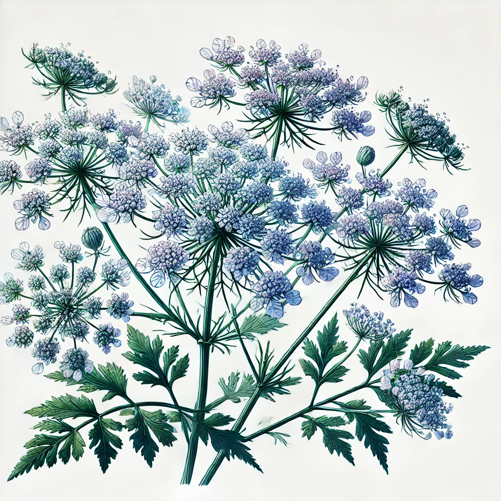 ブルーレースフラワー（Trachymene coerulea）