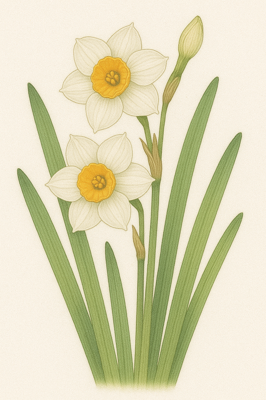 水仙（スイセン／Narcissus tazetta var. chinensis ）