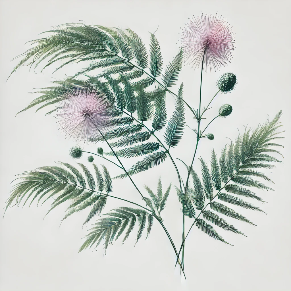 オジギソウ（おじぎ草／Mimosa pudica）