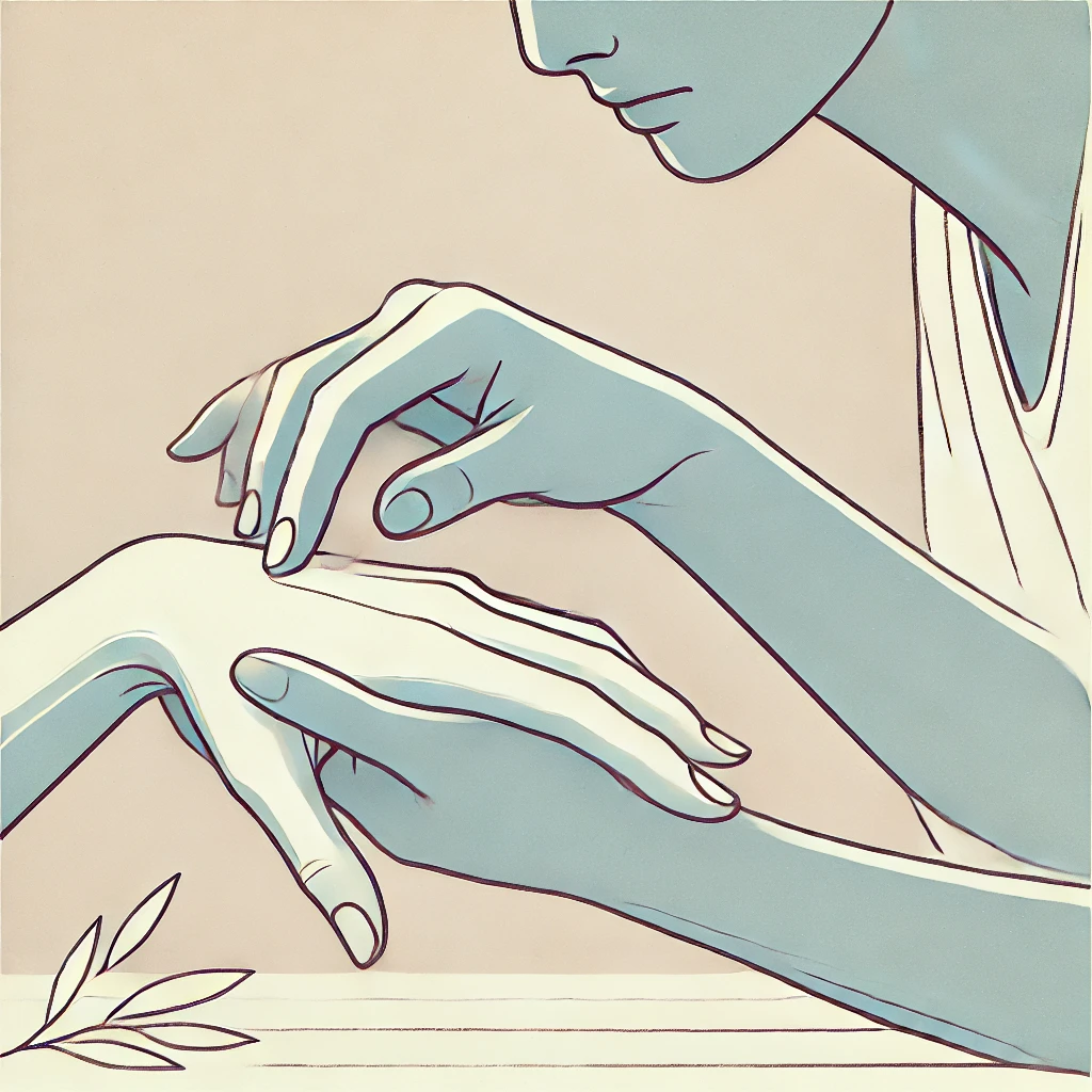 ハンドマッサージで心と体を癒やす