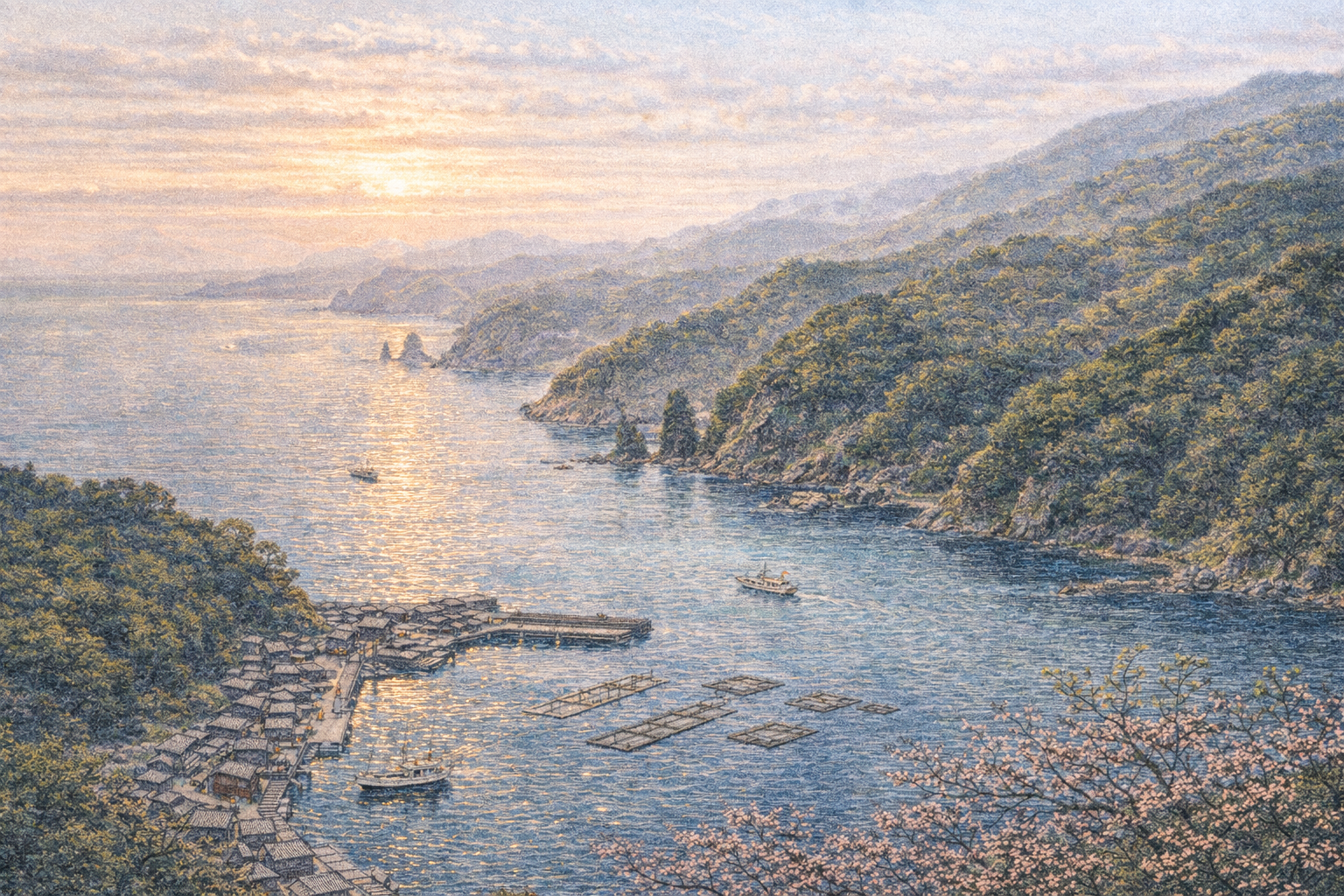 【三陸海岸】リアス式海岸が育む入江の多様性と海の暮らし