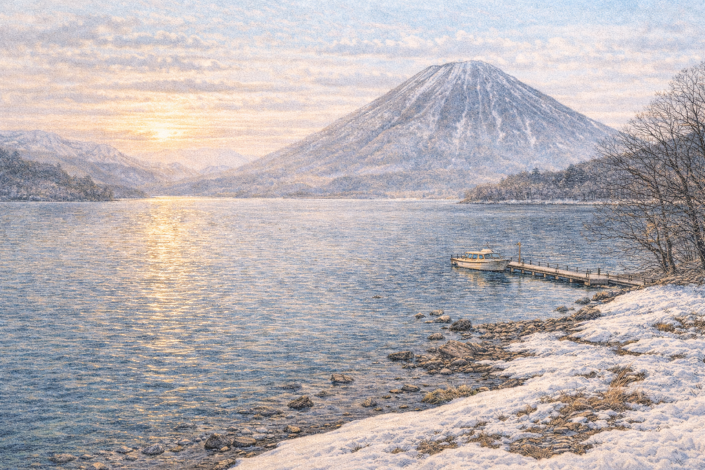 【中禅寺湖】溶岩がせき止めた湖――火山と水が生んだ高原の地形