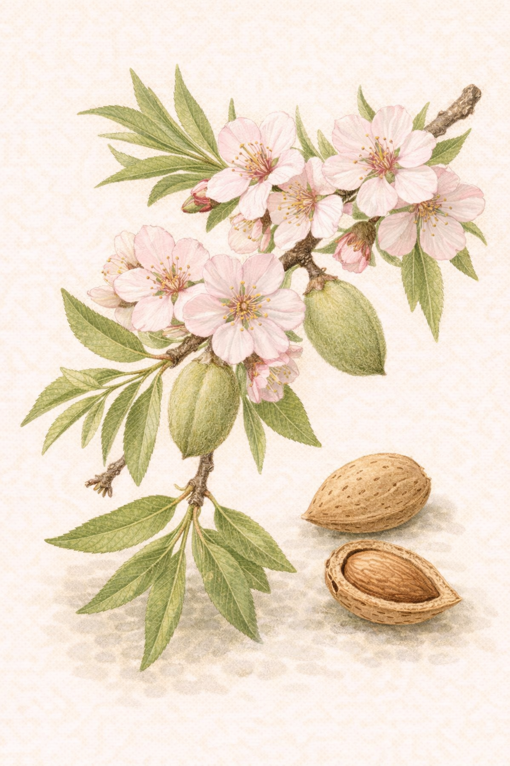 アーモンド（Prunus dulcis）