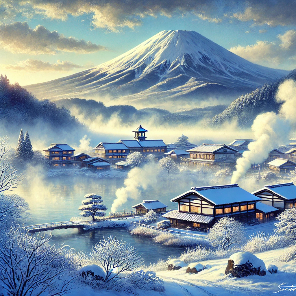 大分県・由布院――冬の朝霧が紡ぐ幻想の里