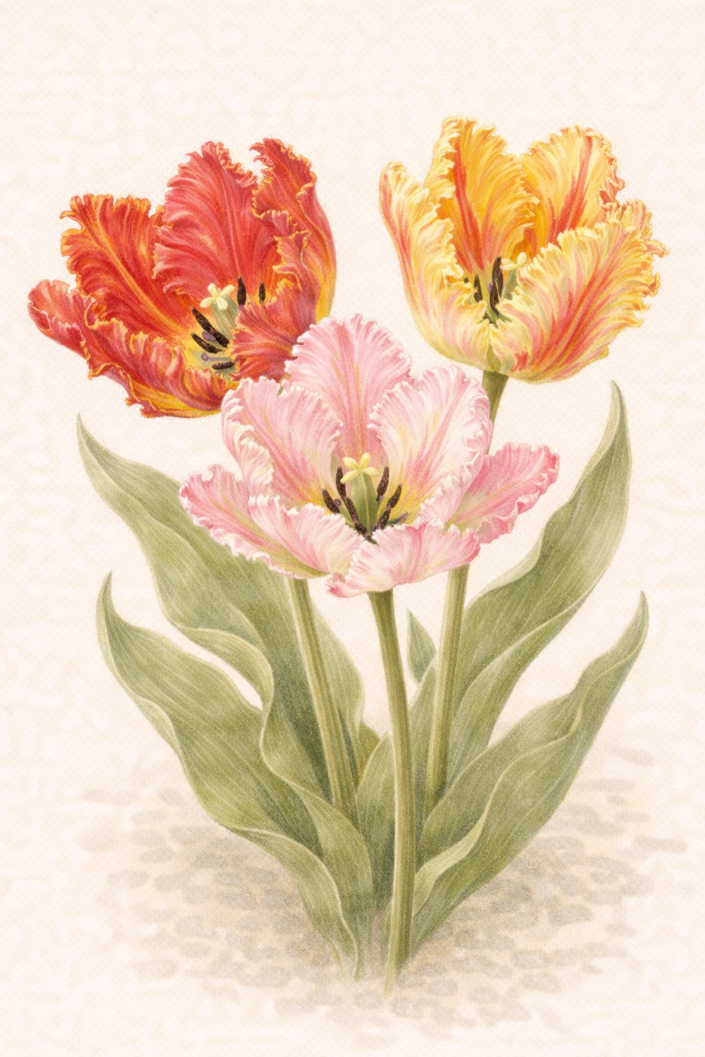 パーロット咲きチューリップ(Parrot Tulip/Tulipa Parrot Group)