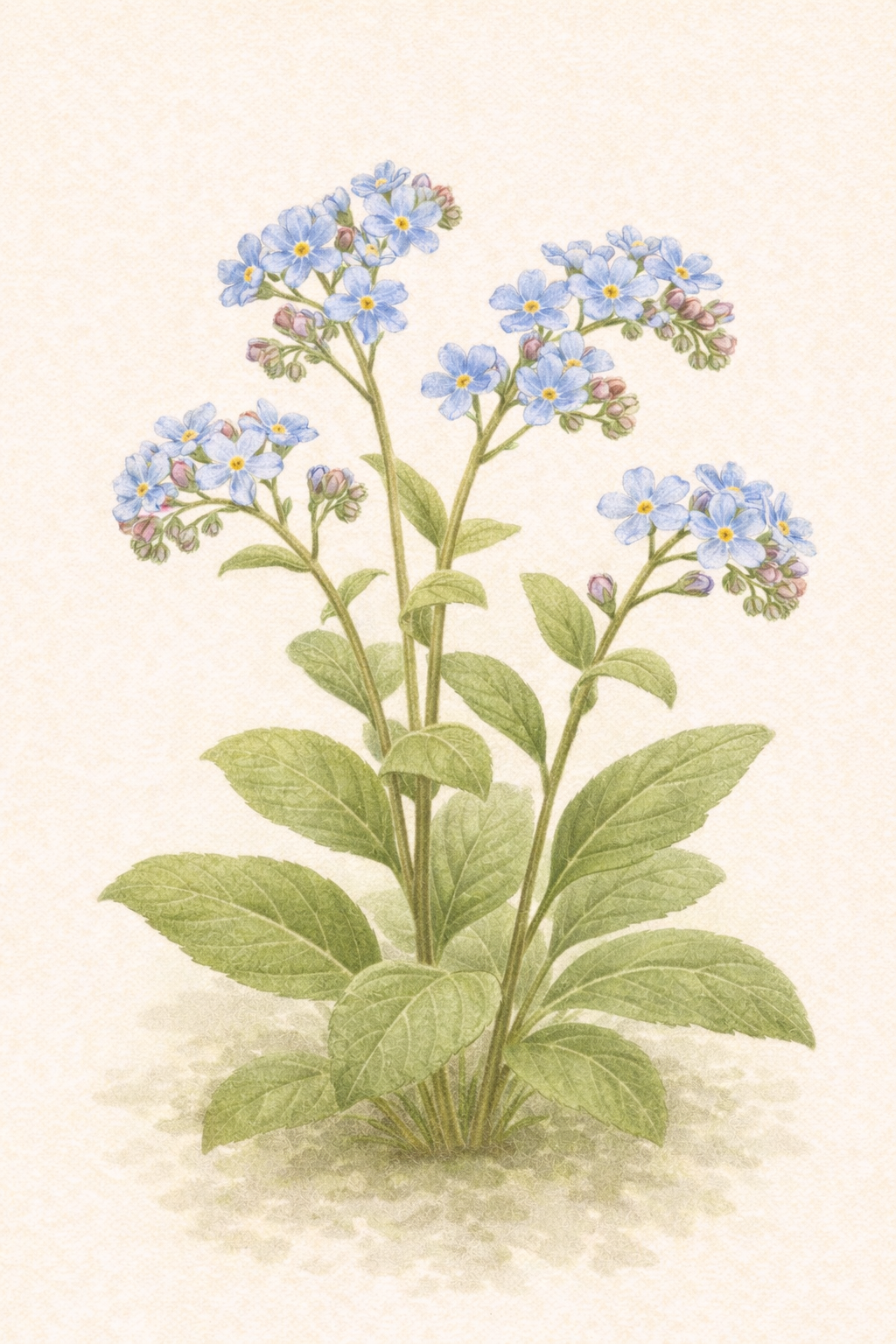 シナワスレナグサ（支那勿忘草／Myosotis sylvatica）
