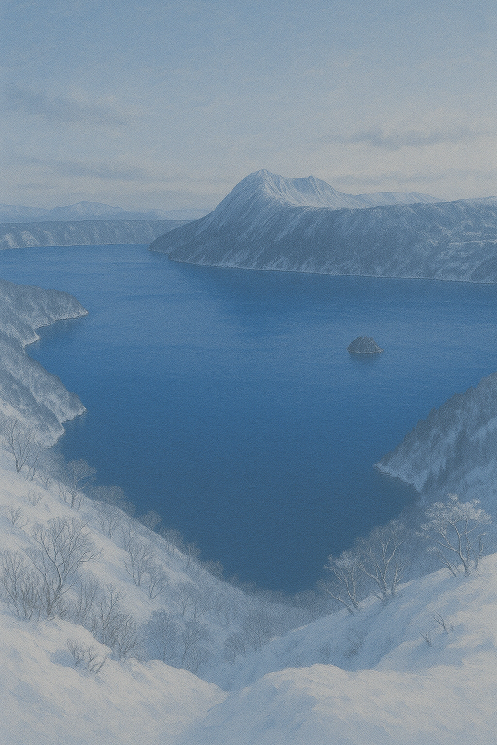 北海道・摩周湖――透明の湖が見せる静寂の青