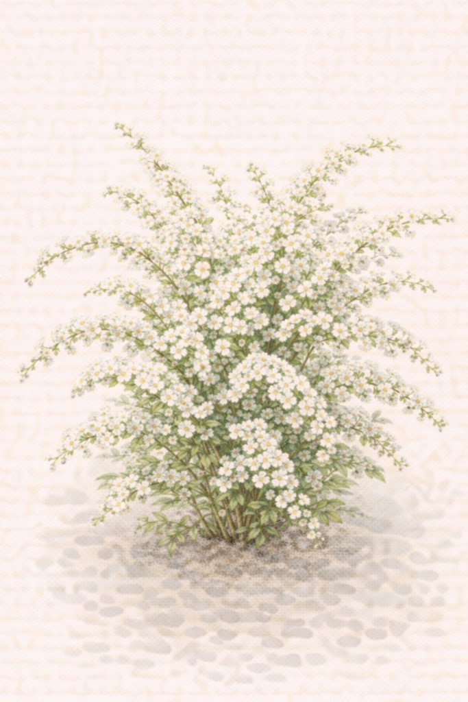 雪柳（ユキヤナギ／Spiraea thunbergii）