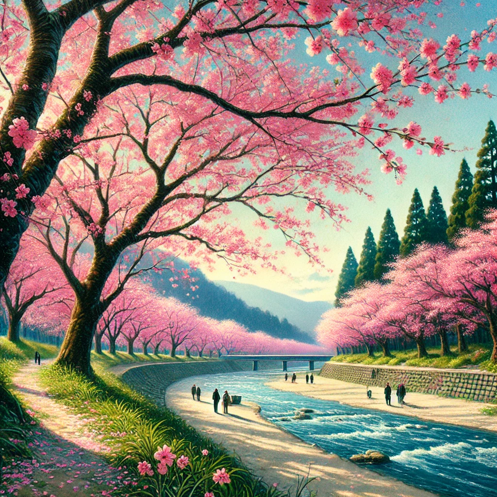 河津町 ―― 早春に咲く、河津桜