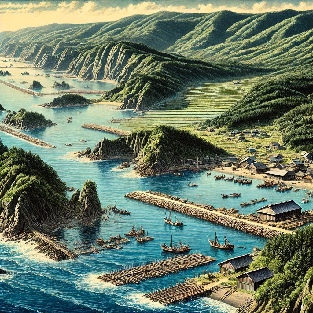 【三陸海岸】リアス式海岸が育む入江の多様性と海の暮らし