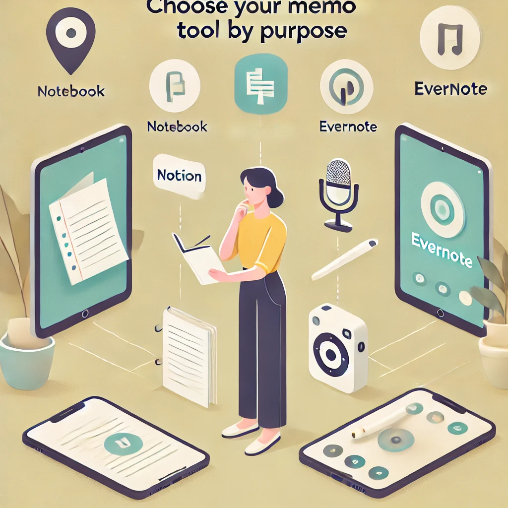 現代の「最適なメモツール」徹底比較大全