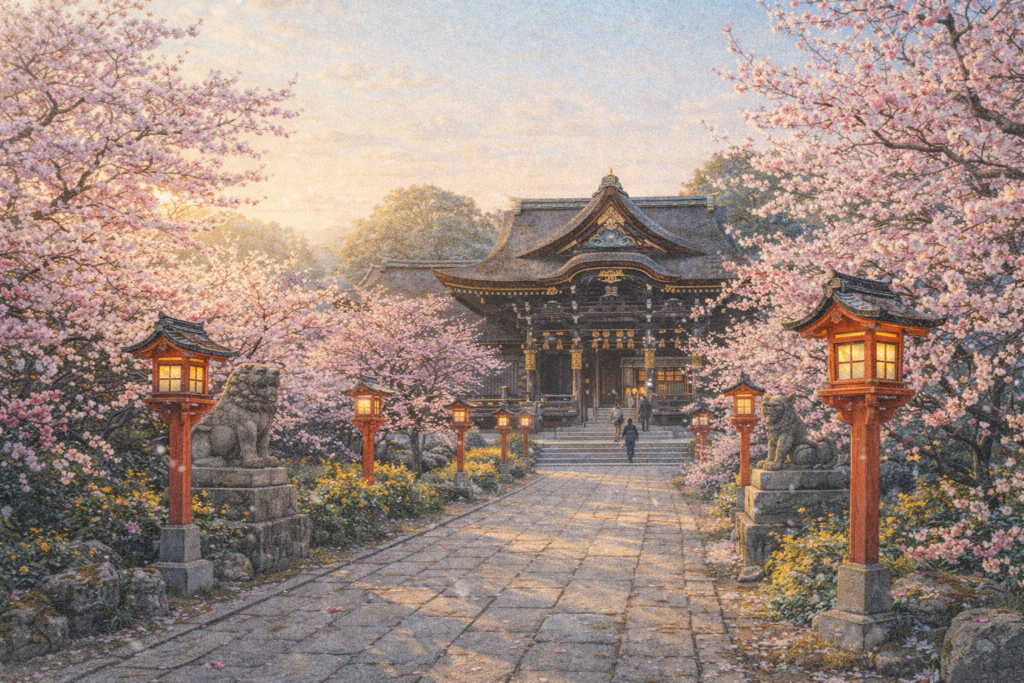 北野天満宮 ―― 梅に満ちる、春待ちの境内