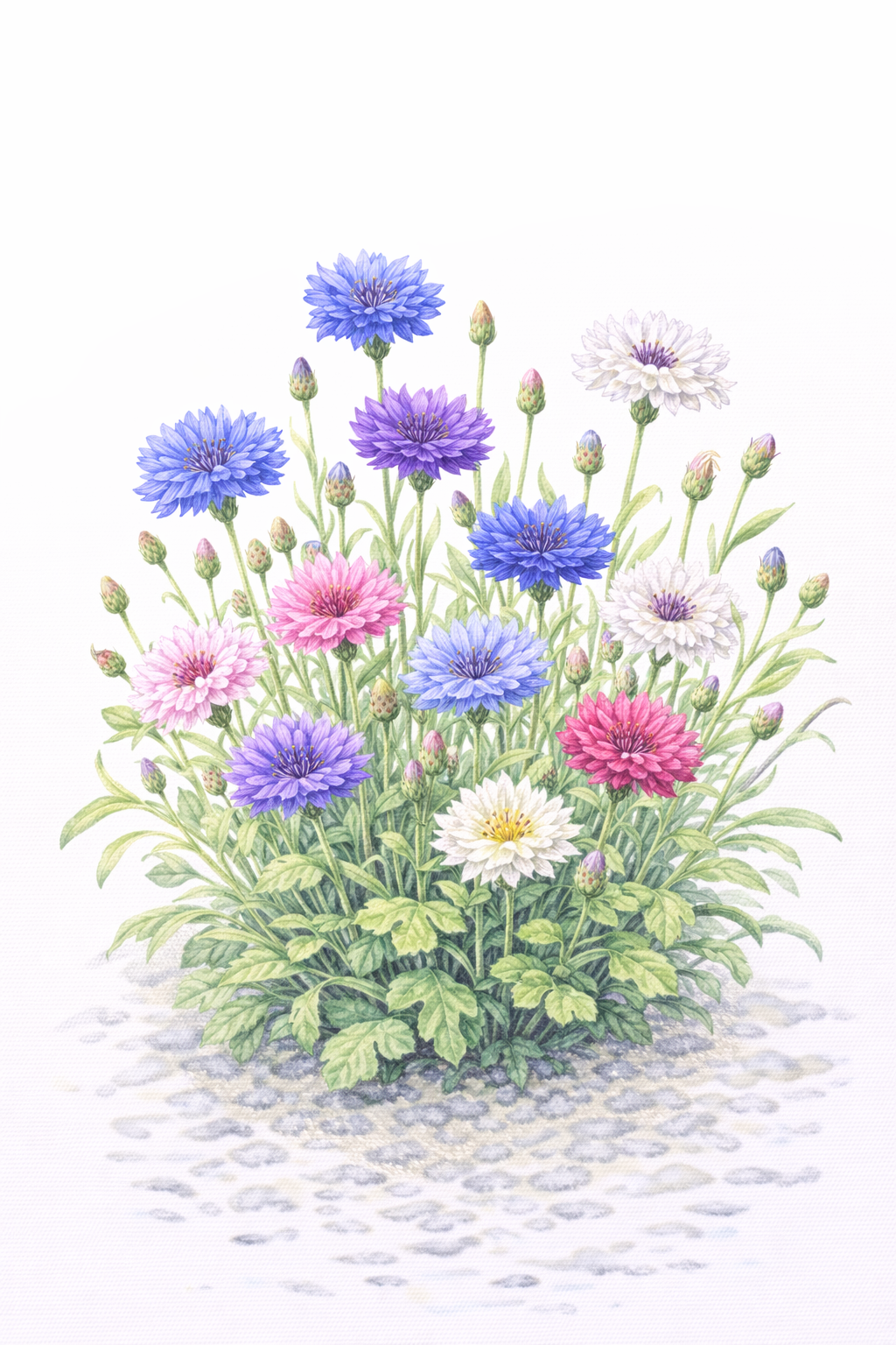 矢車草(ヤグルマソウ/Centaurea cyanus)