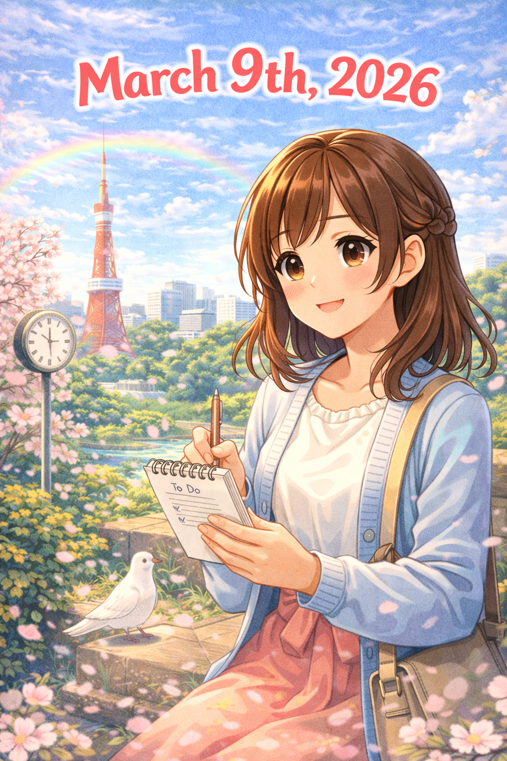 🌸📖 2026年3月9日（月）のご挨拶 📖🌸