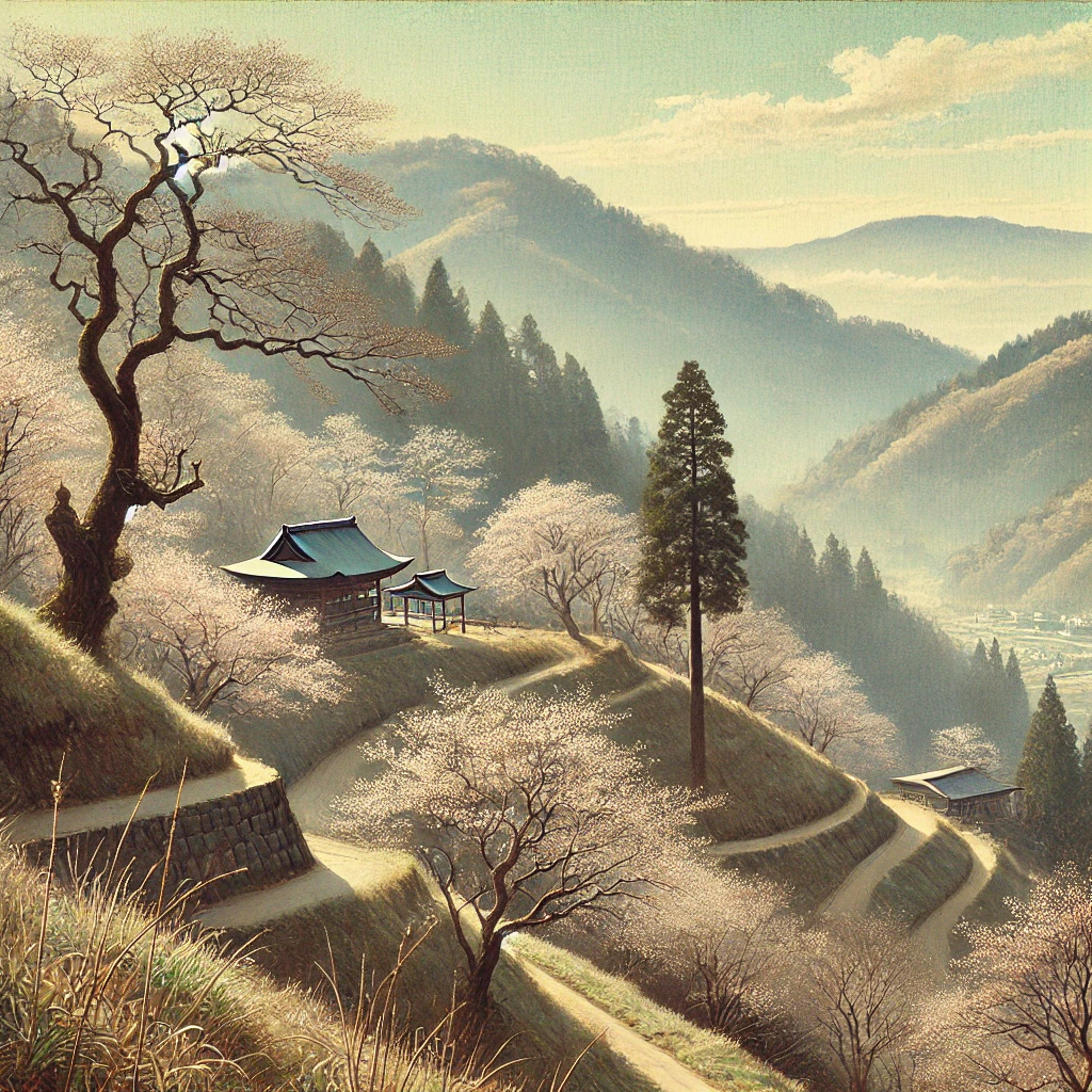 吉野山 ―― 目覚めを待つ桜の山