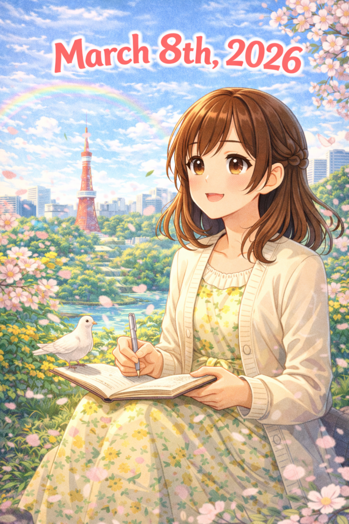 🌸📖 2026年3月8日（日）のご挨拶 📖🌸