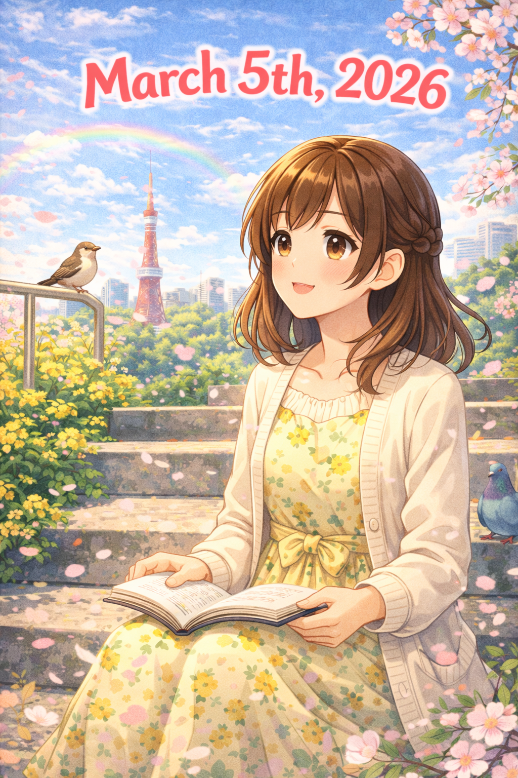 🌸📖 2026年3月5日（木）のご挨拶 📖🌸